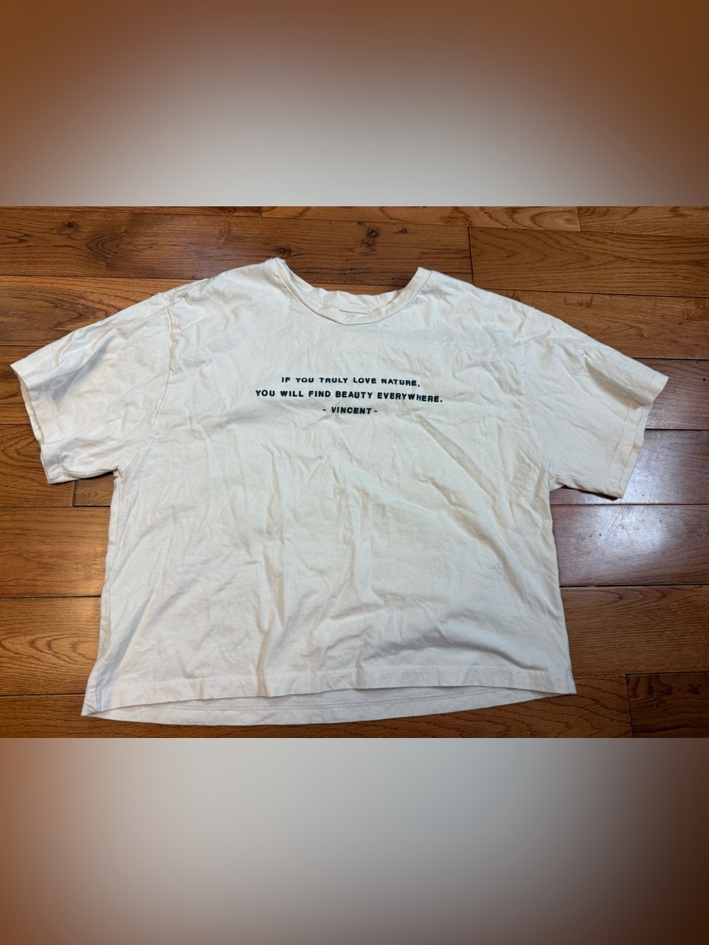 Organic Generation Vincent Van Gogh Cropped T-Shirt